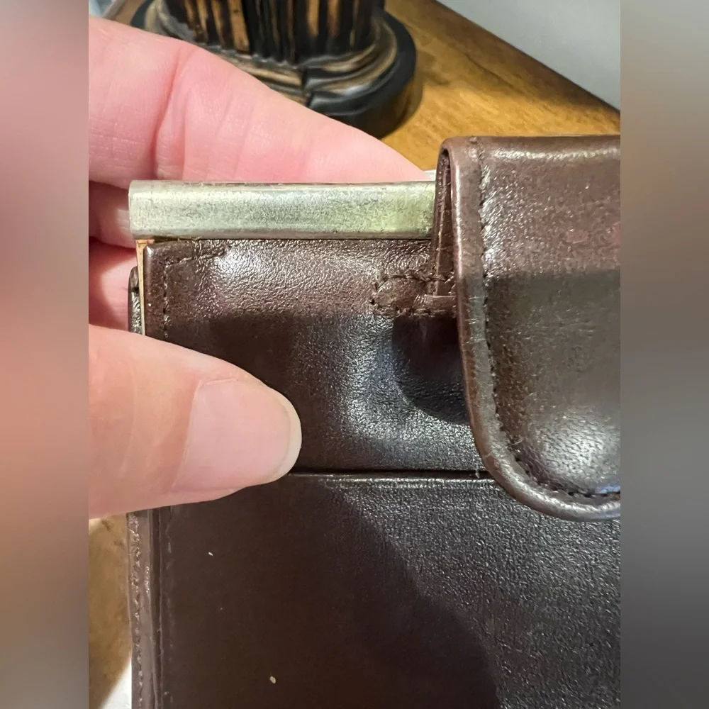 Christian Dior Vintage kiss lock wallet